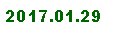 Zone de Texte: 2017.01.29
