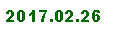 Zone de Texte: 2017.02.26