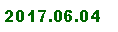 Zone de Texte: 2017.06.04